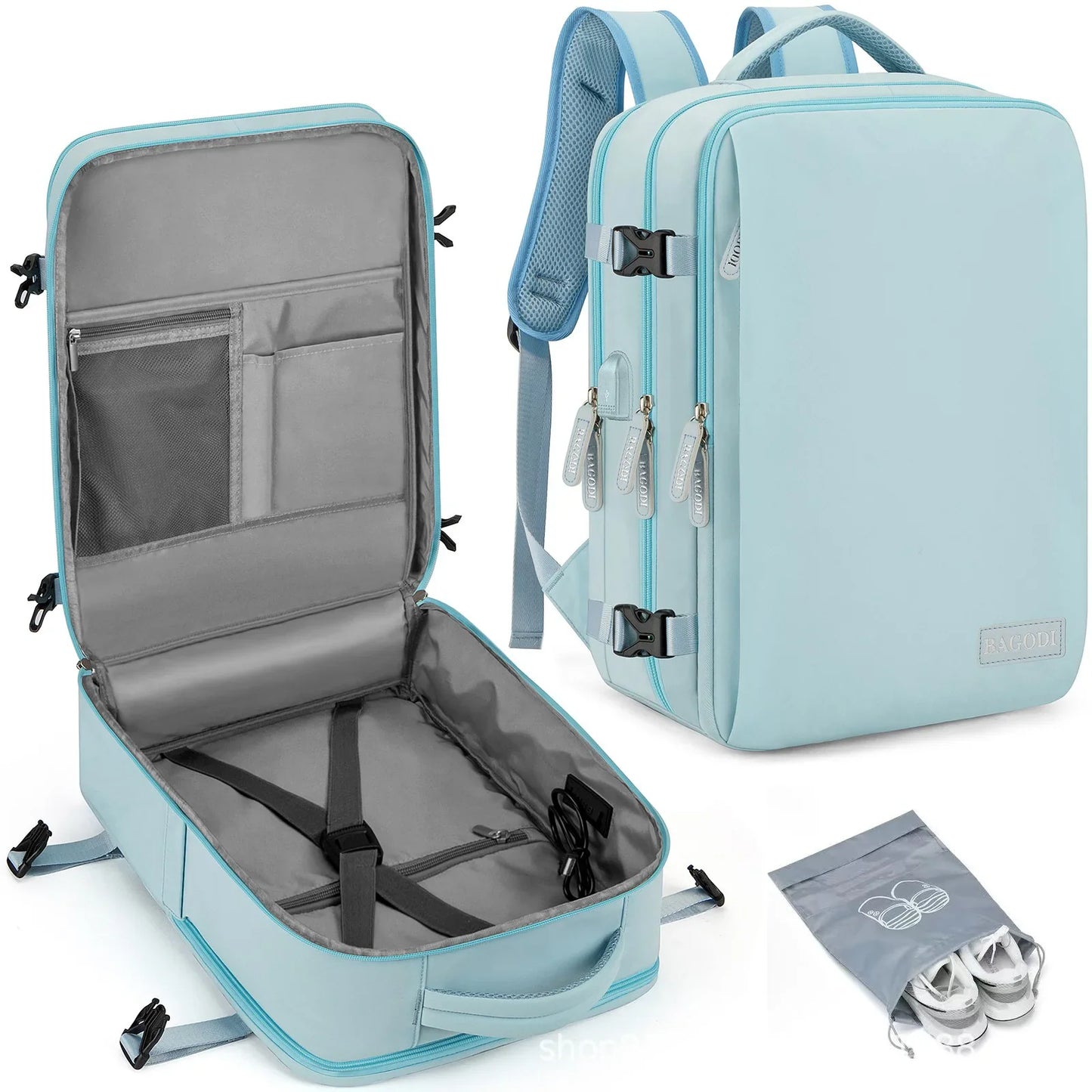 Bag Large Backpack for Women Men Travel Business Computer Bag Suitcase Cabin Bag Aircraft Ryanair Carry on LuggageTravel Backpack ''hayoutopy''