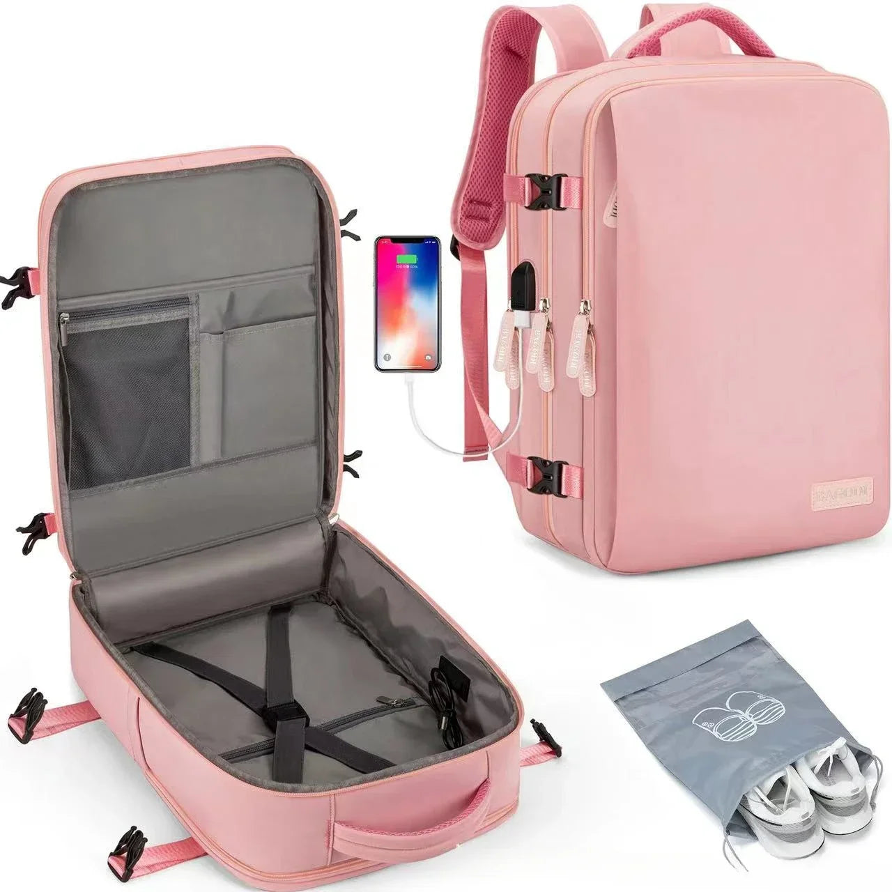 Bag Large Backpack for Women Men Travel Business Computer Bag Suitcase Cabin Bag Aircraft Ryanair Carry on LuggageTravel Backpack ''hayoutopy''