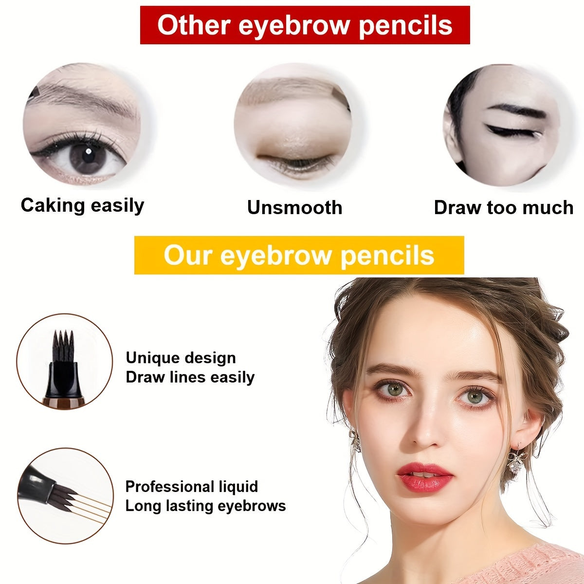 Crayon Sourcil Imperméable Longue Tenue