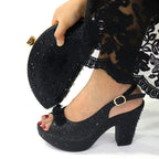 Shoes and Bag Set for Wedding