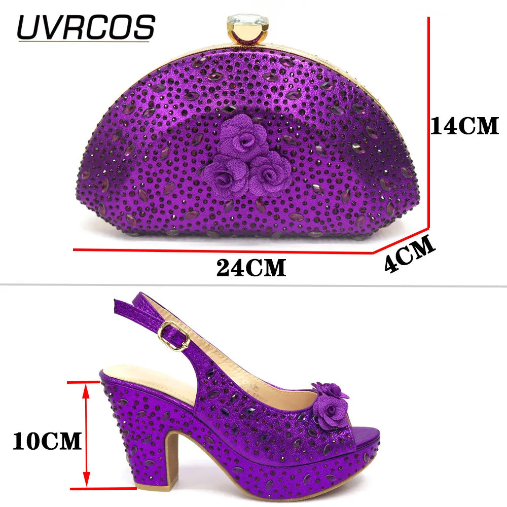 Shoes and Bag Set for Wedding