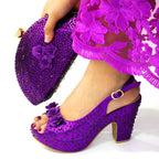 Shoes and Bag Set for Wedding