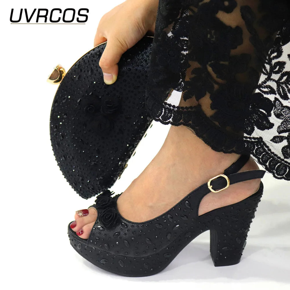 Shoes and Bag Set for Wedding
