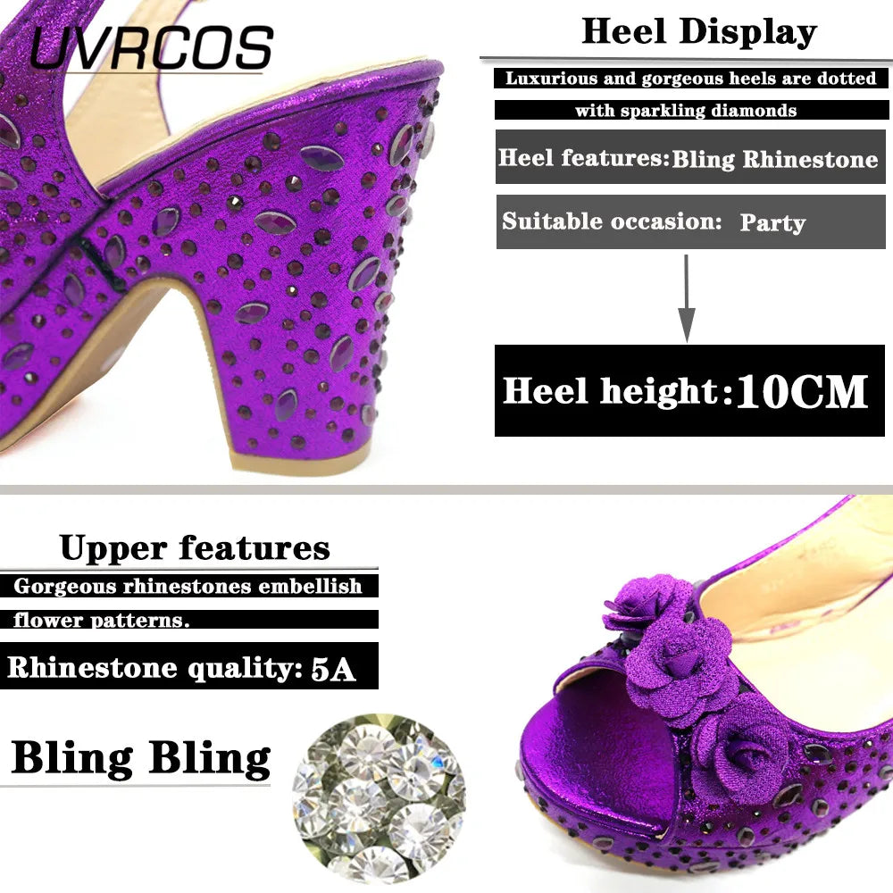 Shoes and Bag Set for Wedding