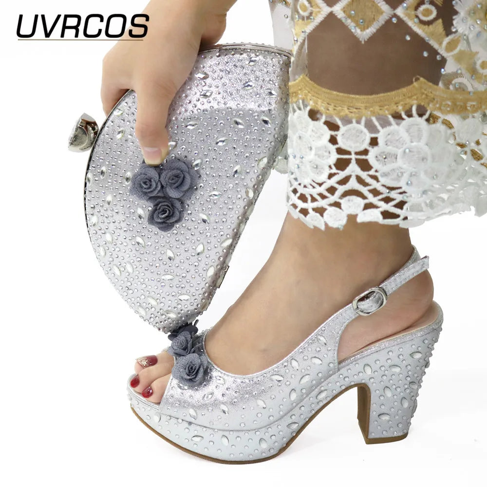 Shoes and Bag Set for Wedding