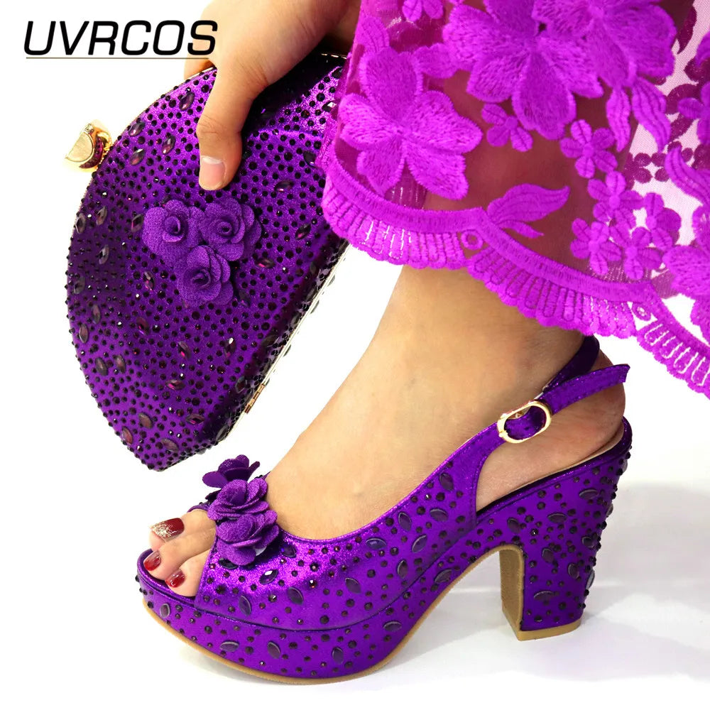 Shoes and Bag Set for Wedding