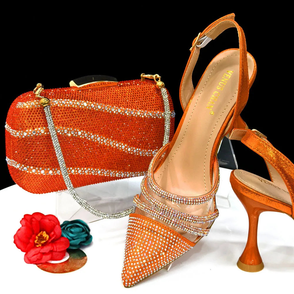 Shoe's Venus Chan Newest Style Orange