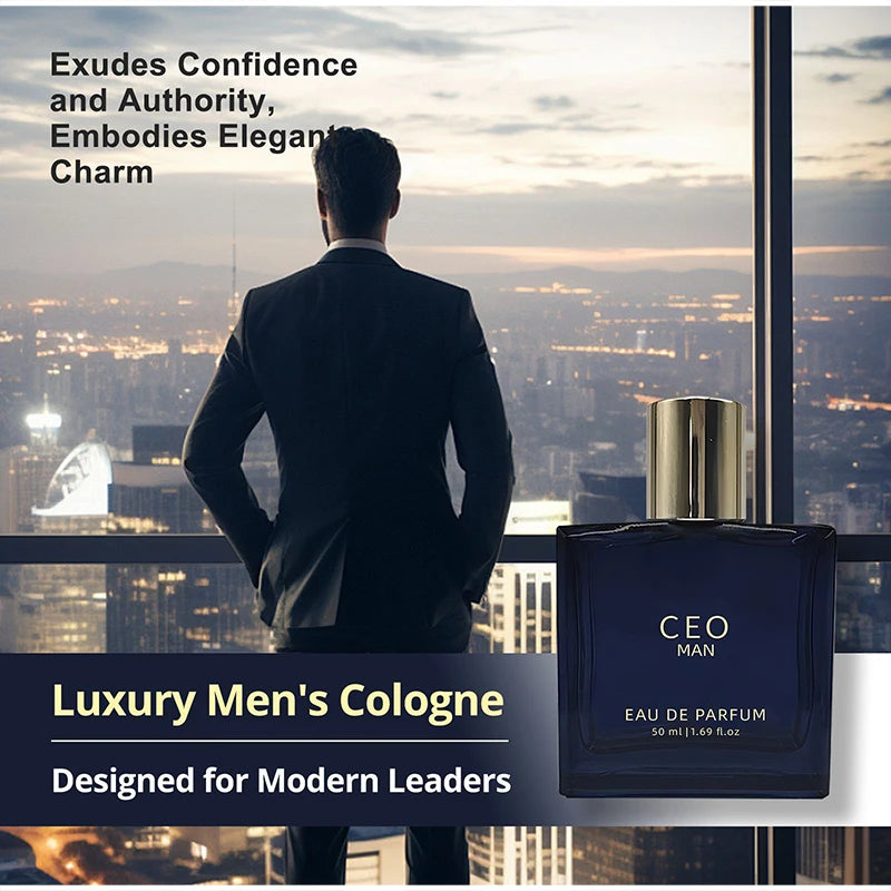 Classic High-end Men's Perfume  Men's Lasting Scent Couples Date Eau De Parfum Exudes Captivating Charm Fresh Sandalwood Vanilla