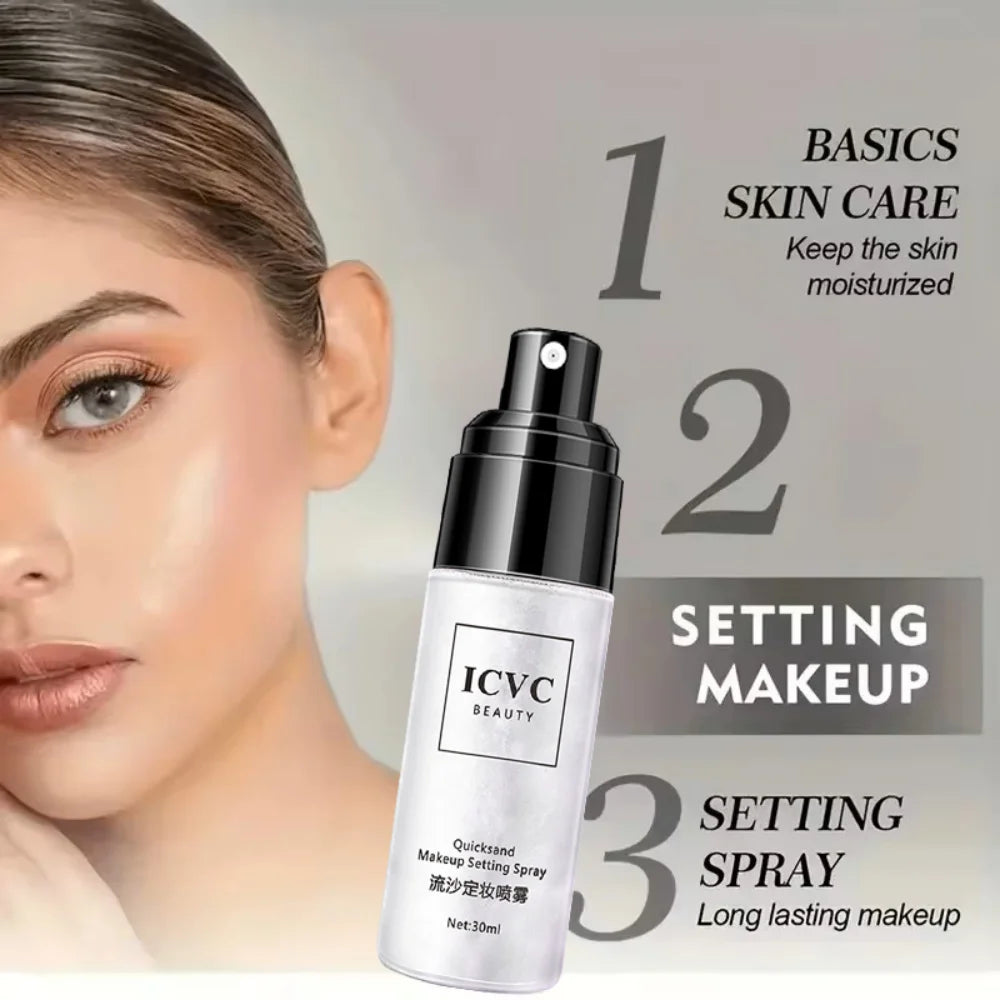 30ml Makeup Fixer Spray Waterproof Sweatproof Long Lasting Oil Control Hydrating Makeup Fixing Setting Spray Cosmetics New