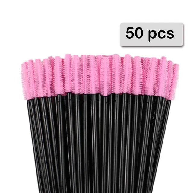 Makeup 25pcs Silicone Mascara Wands