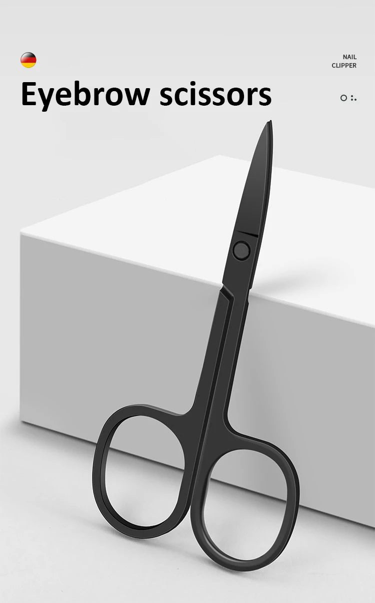 Nail Scissors Set Household High End Mens And Womens Special Nail Clippers Manicure Beauty Tools 6 Piece Portable Household ''hayoutopy''