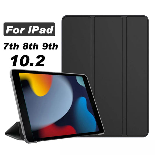 Tablette Case For NEW iPad 10.2 2021 8th 7th 9th 10th Generation Funda Sleep Wake up For iPad 10.2 2019 2020 2021 PU Leather Tablet Cover hayoutopy