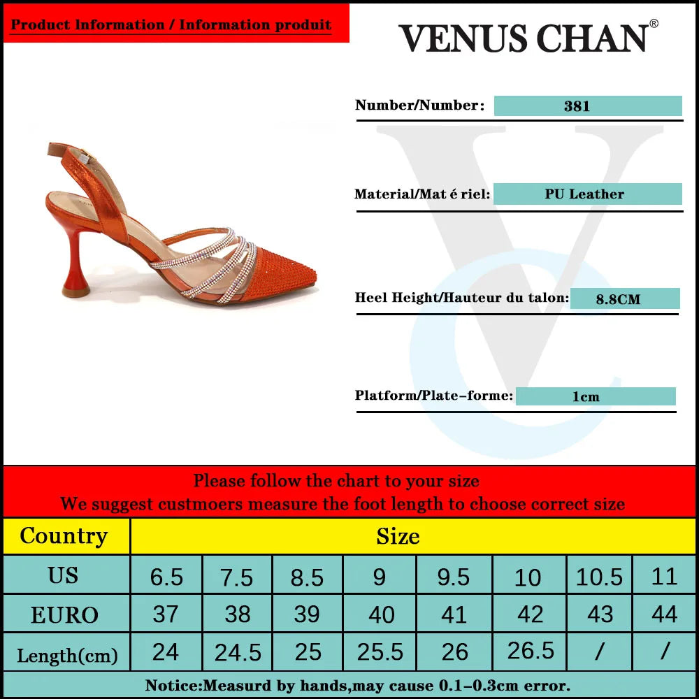 Shoe's Venus Chan Newest Style Orange