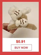 Cartoon Bear Plush Hair Claw