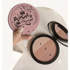 3 Colors Gray Trimming Palette Blush Palette Exquisite Matte Nose Shadow Eye Shadow Brightening Contour Trimming Palette