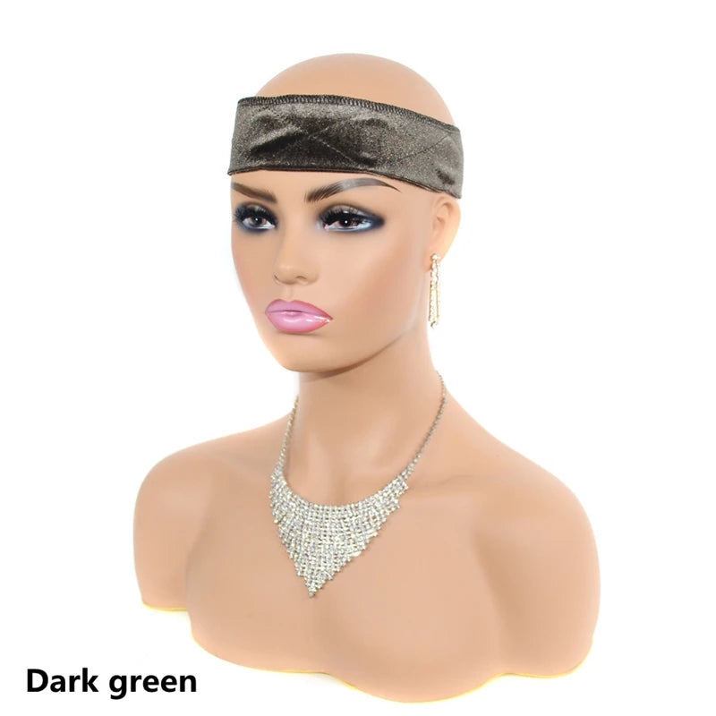1PC Adjustable Wig Grip Band for Lace Front, No-slip Velvet Wig Grip Headbands for Women Keeping Wigs in Place