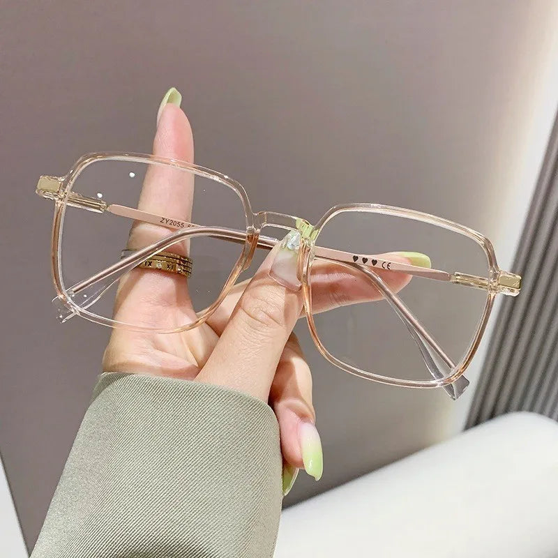 Square Anti-Radiation UV400 replaceable lenses