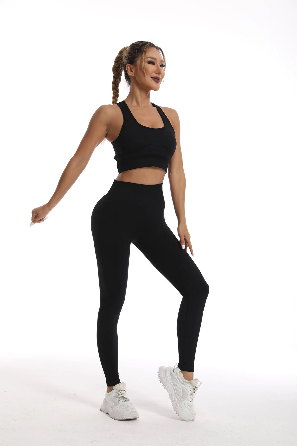T shirt Women's tracksuit Fitness Yoga