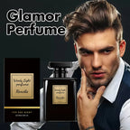 Classic High-end Men's Perfume  Men's Lasting Scent Couples Date Eau De Parfum Exudes Captivating Charm Fresh Sandalwood Vanilla