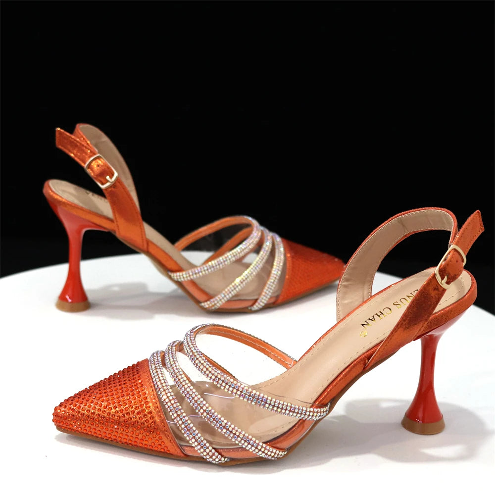 Shoe's Venus Chan Newest Style Orange