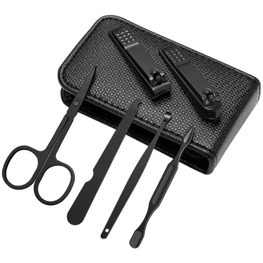 Nail Scissors Set Household High End Mens And Womens Special Nail Clippers Manicure Beauty Tools 6 Piece Portable Household ''hayoutopy''