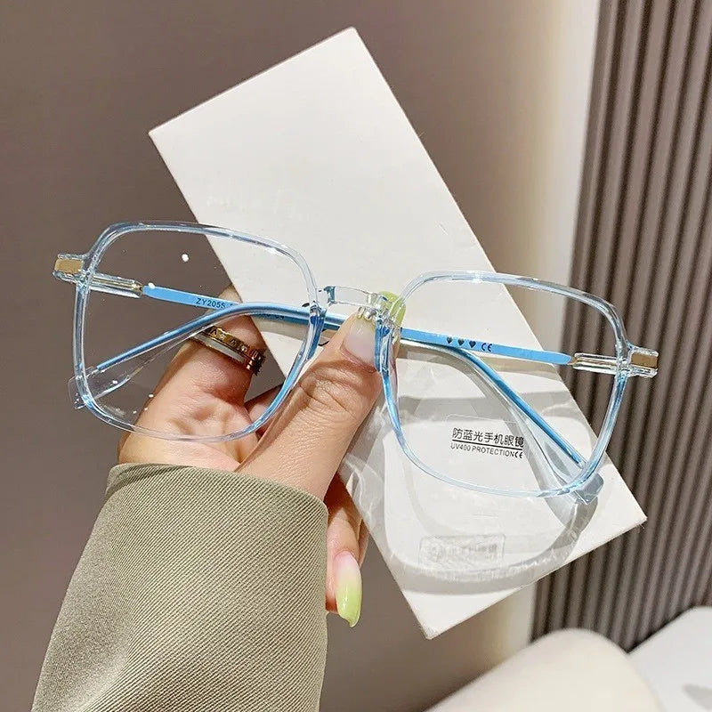 Square Anti-Radiation UV400 replaceable lenses