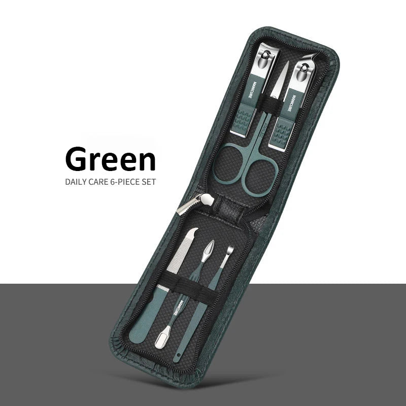 Nail Scissors Set Household High End Mens And Womens Special Nail Clippers Manicure Beauty Tools 6 Piece Portable Household ''hayoutopy''