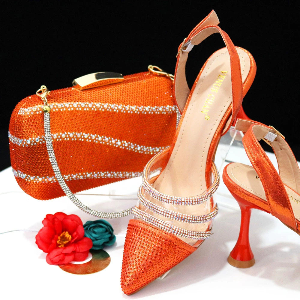 Shoe's Venus Chan Newest Style Orange