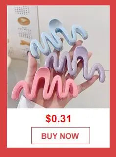 Cartoon Bear Plush Hair Claw