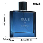 Classic Blue De Chavnk Eau De Parfum 50ml/100ml Pheromone Perfume for Men Gentleman Attract Women Body Spray Azure Fragrance