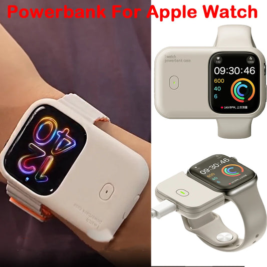 Watch Wireless Power Bank For Apple Watch 44mm 45mm Portable Charger For Apple Watch Ultra 2 49mm Magnetic Charging Wristband hayoutopy