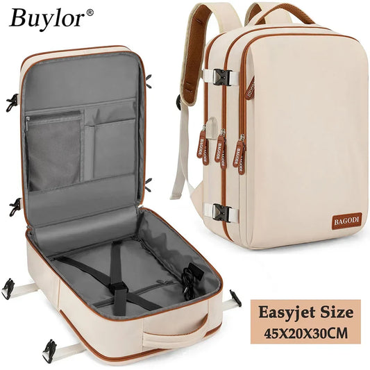 Bag Buylor 45x20x30  Best Travel jack pack for men Easyjet Cabin Bags Laptop Backpacks Women Easyjet Backpack Travel Backpack for Men Casual Daypack for Weekender ''hayoutopy''