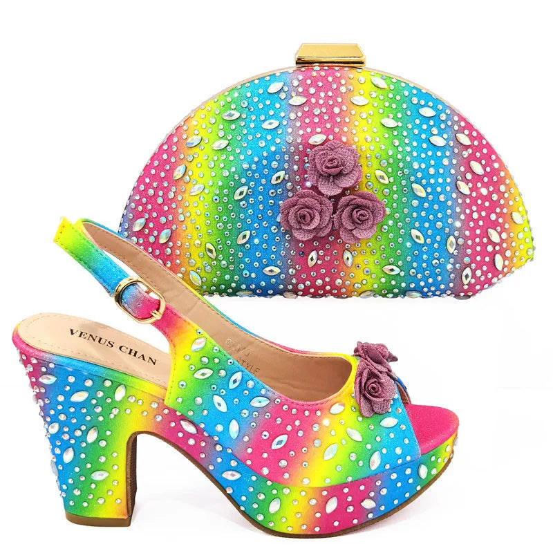 Shoes and Bag Set for Wedding