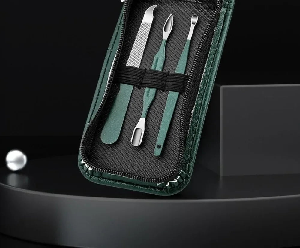6Pcs Nail Scissors Set Household High End Mens and Womens Special Nail Clippers Manicure Beauty Tools Portable Manicure Tools ''hayoutopy''