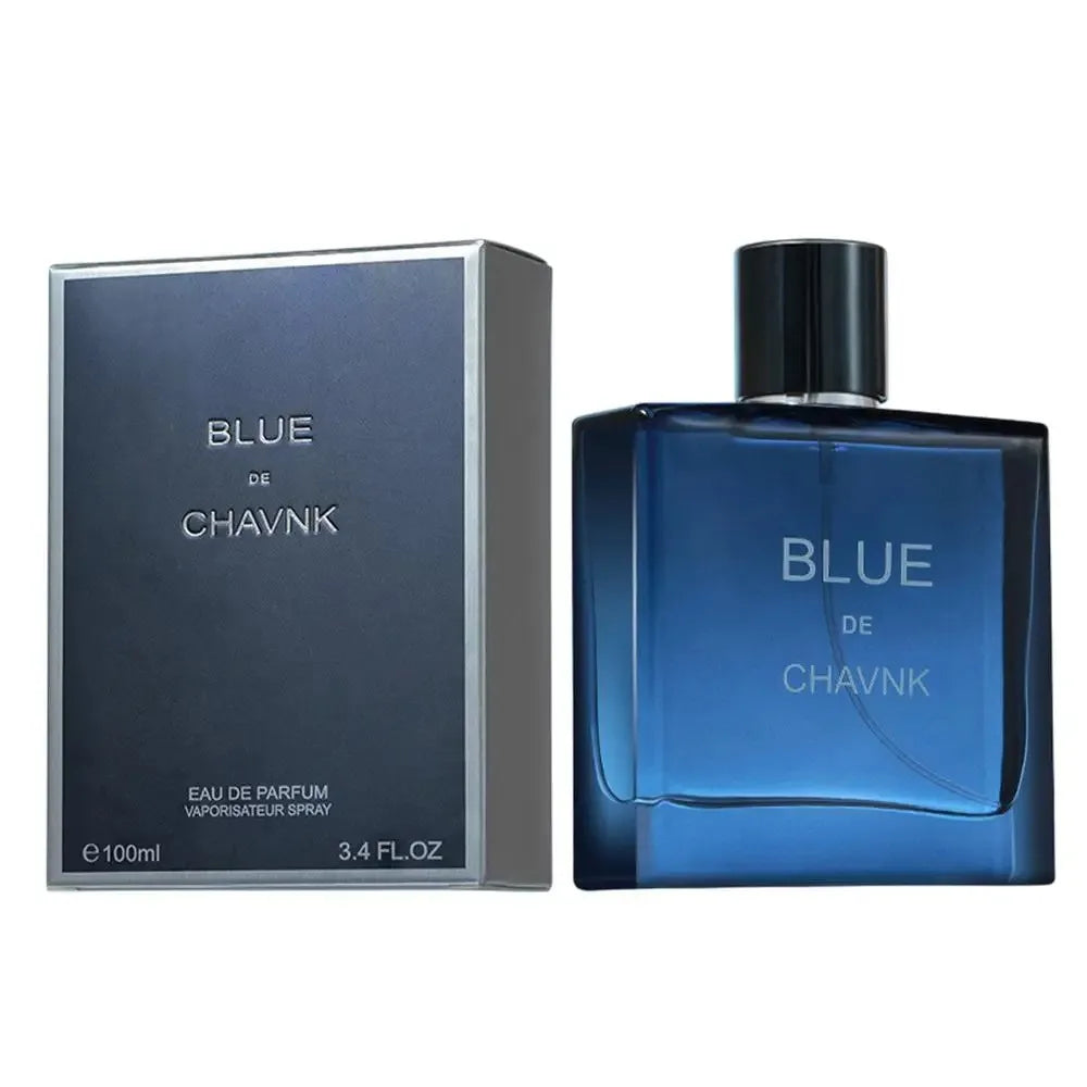 Classic Blue De Chavnk Eau De Parfum 50ml/100ml Pheromone Perfume for Men Gentleman Attract Women Body Spray Azure Fragrance