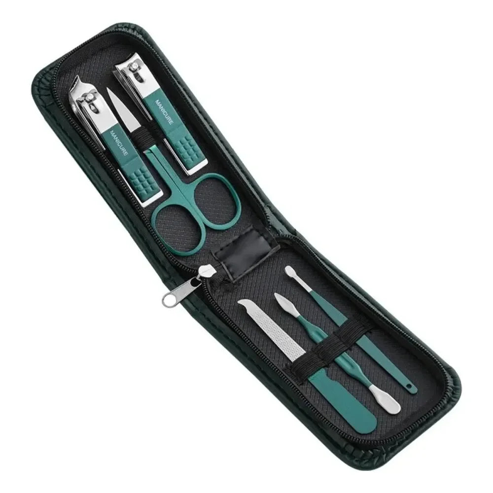 6Pcs Nail Scissors Set Household High End Mens and Womens Special Nail Clippers Manicure Beauty Tools Portable Manicure Tools ''hayoutopy''