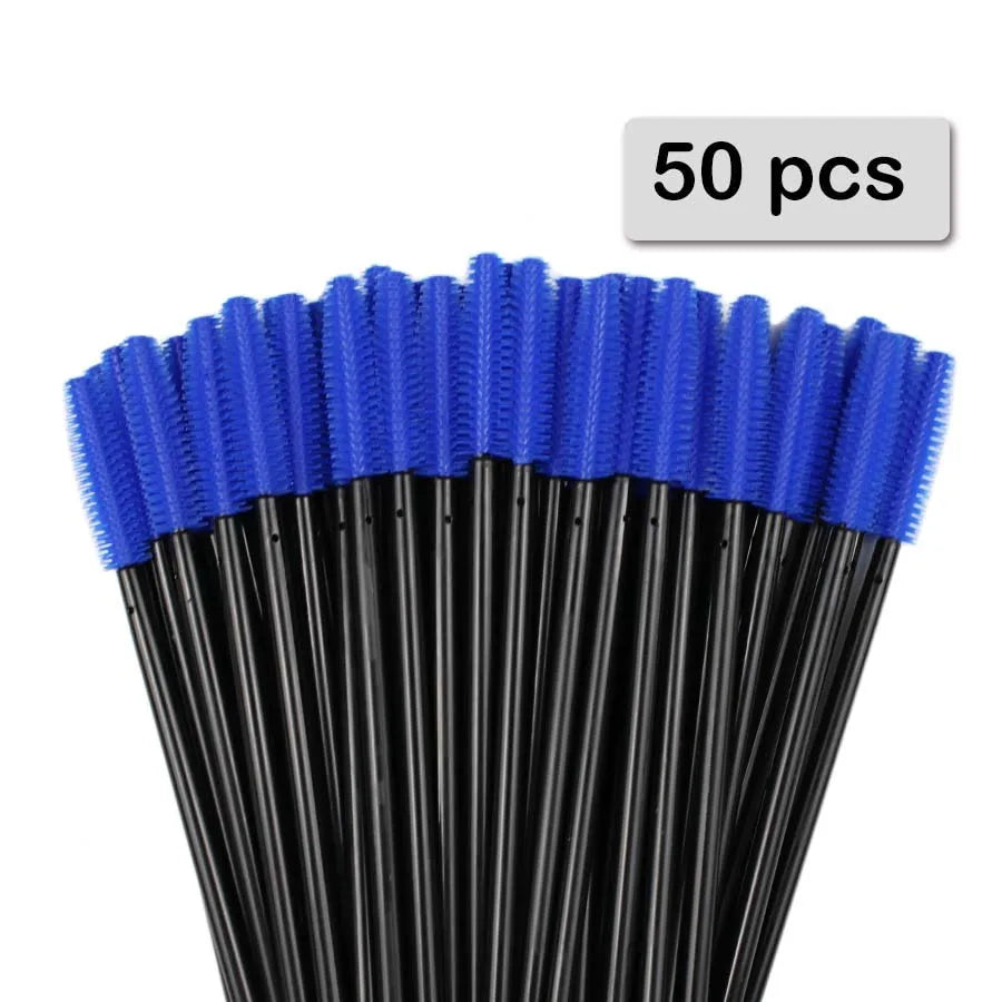 Makeup 25pcs Silicone Mascara Wands