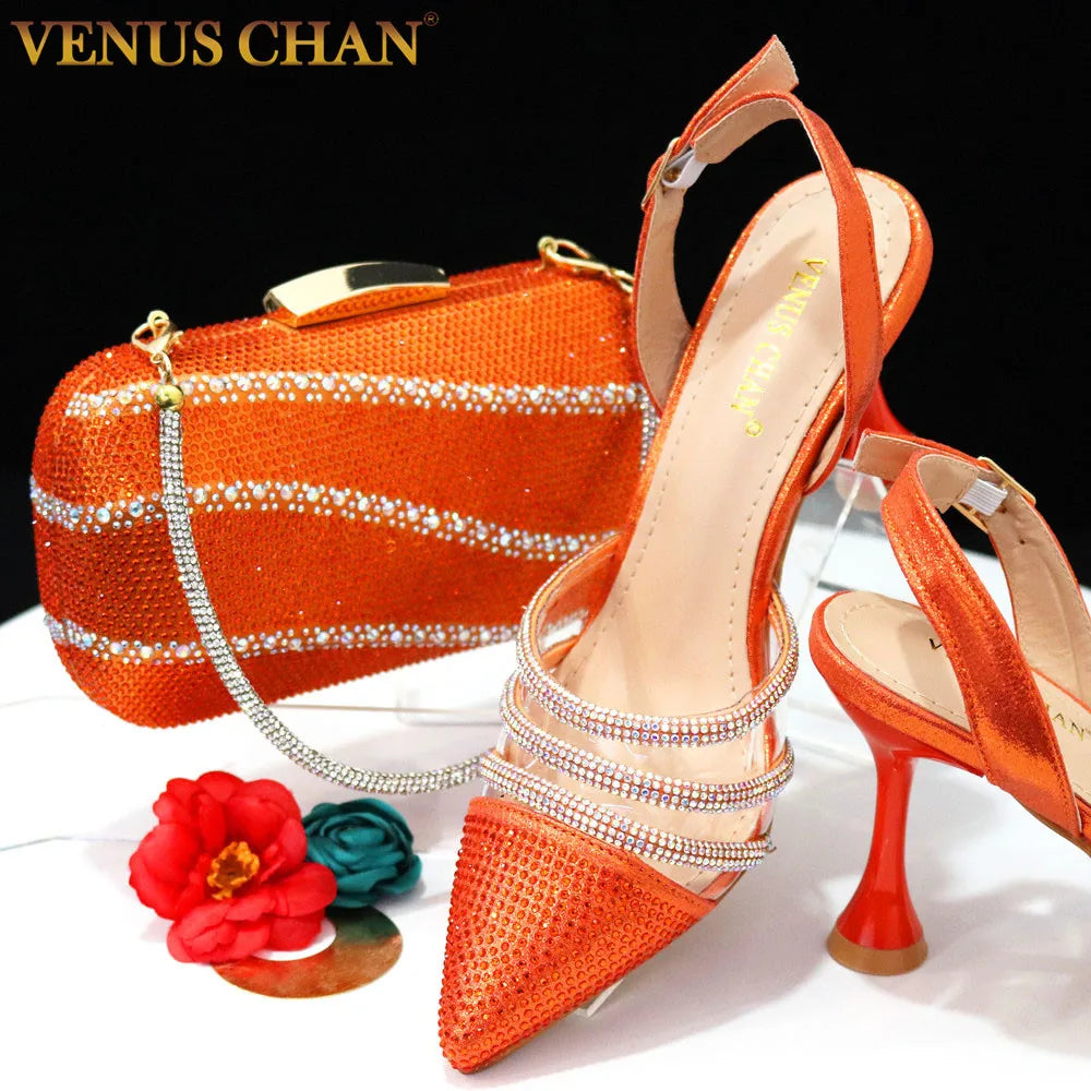 Shoe's Venus Chan Newest Style Orange