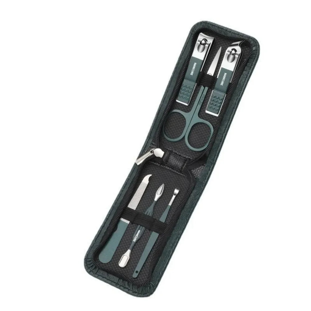 6Pcs Nail Scissors Set Household High End Mens and Womens Special Nail Clippers Manicure Beauty Tools Portable Manicure Tools ''hayoutopy''