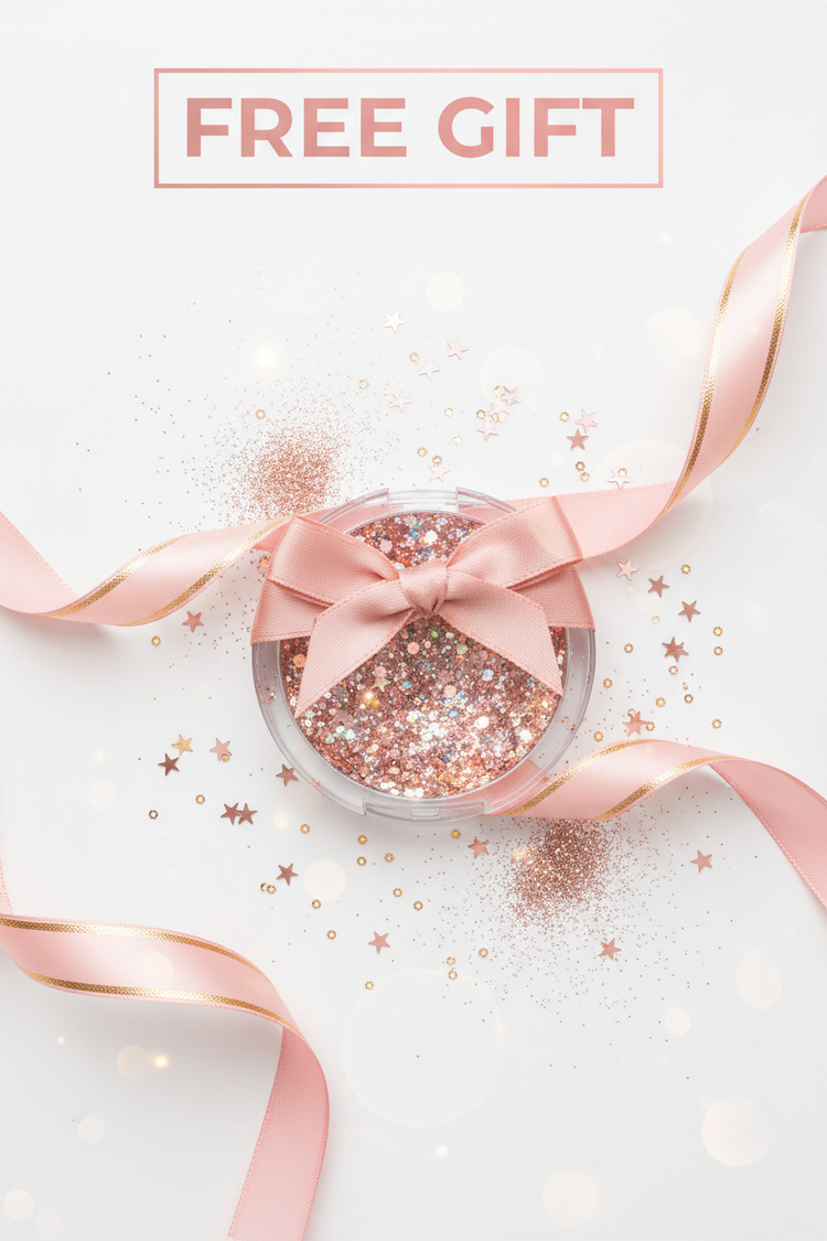 Makeup Waterproof Glitter - Publicité TikTok
